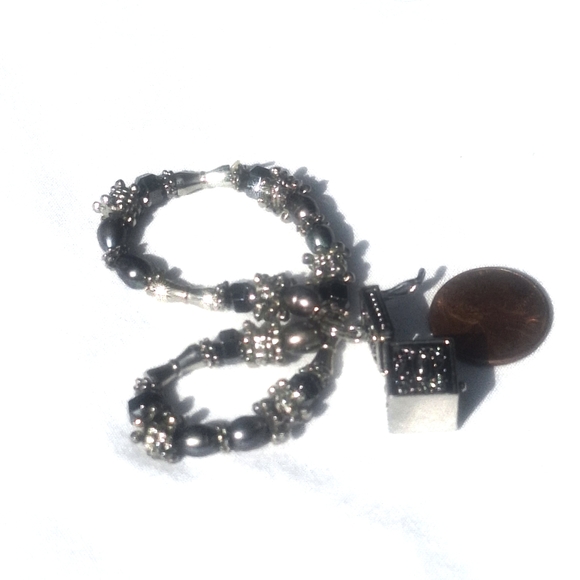 Prayer Box Charm Necklace 925 Sterling Silver Top Opens 8mm - Picture 4 of 7